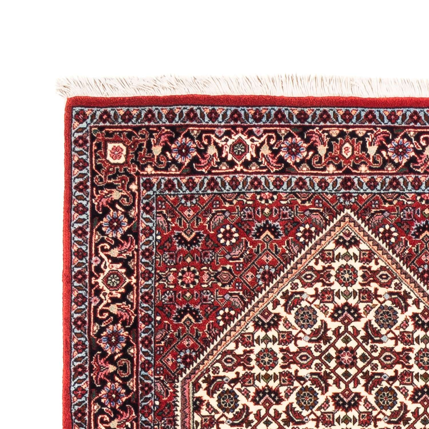 Runner Perser Rug - Bidjar - 211 x 77 cm - red