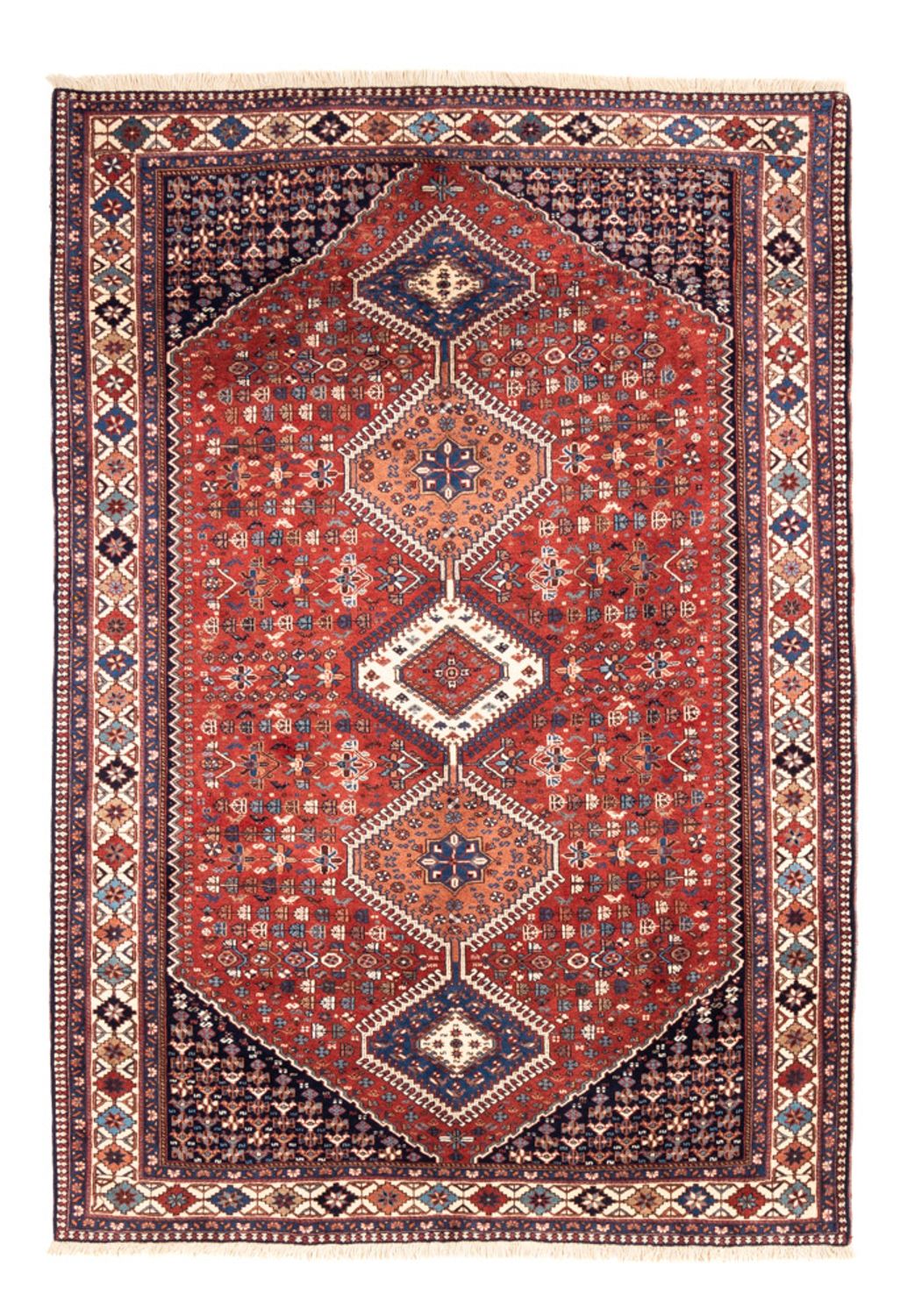 Perser Rug - Nomadic - 230 x 155 cm - red