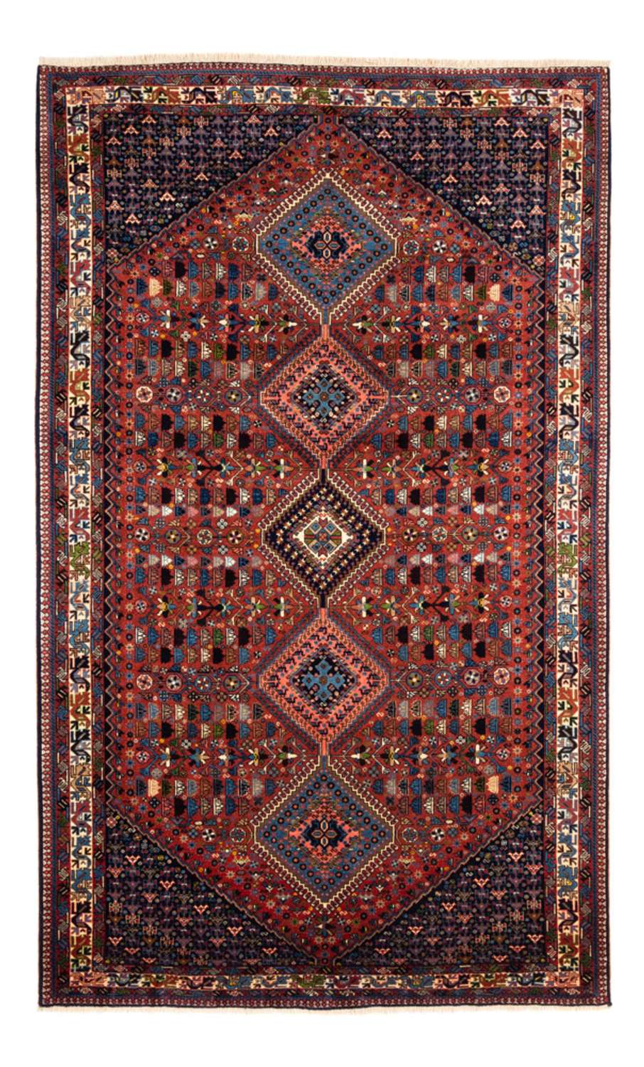 Perser Rug - Nomadic - 270 x 160 cm - red