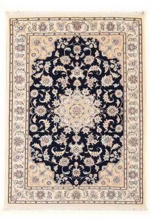 Perser Rug - Nain - Premium - 120 x 80 cm - dark blue