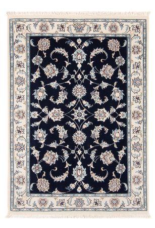 Perser Rug - Nain - Premium - 119 x 82 cm - dark blue