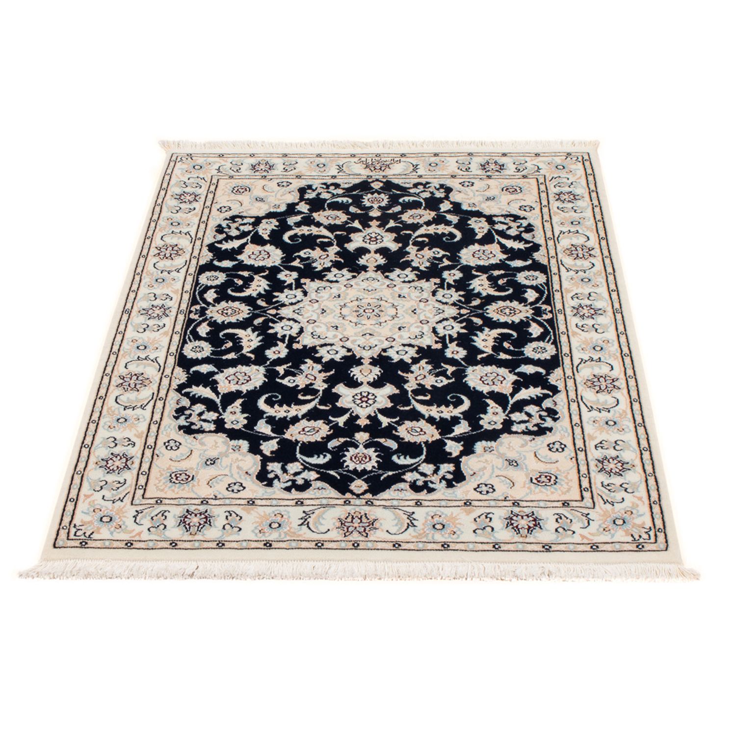 Perser Rug - Nain - Premium - 120 x 81 cm - dark blue