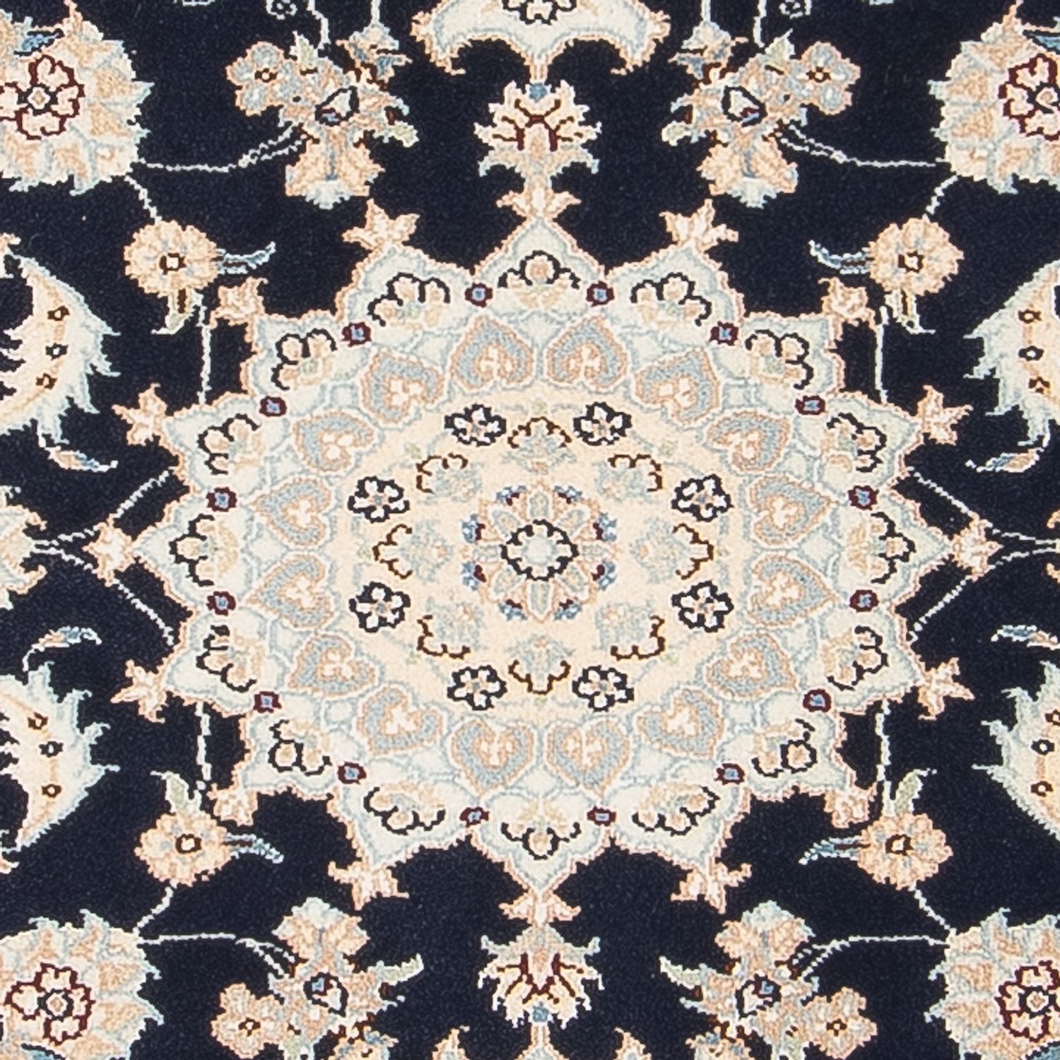 Perser Rug - Nain - Premium - 120 x 80 cm - dark blue