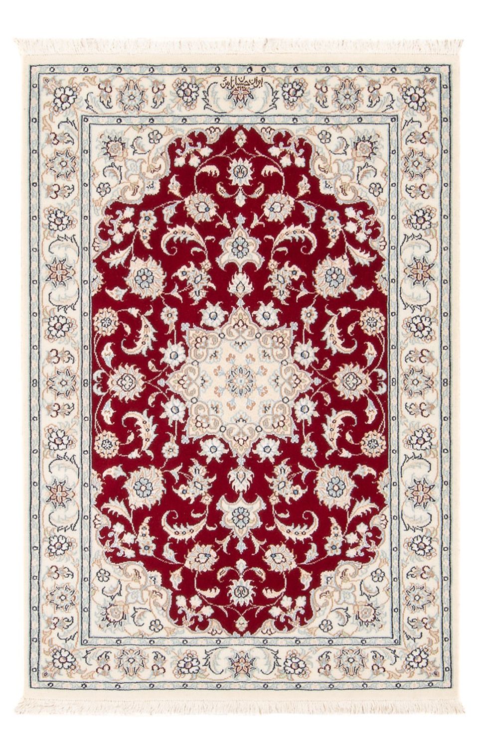 Perser Rug - Nain - Premium - 116 x 80 cm - red