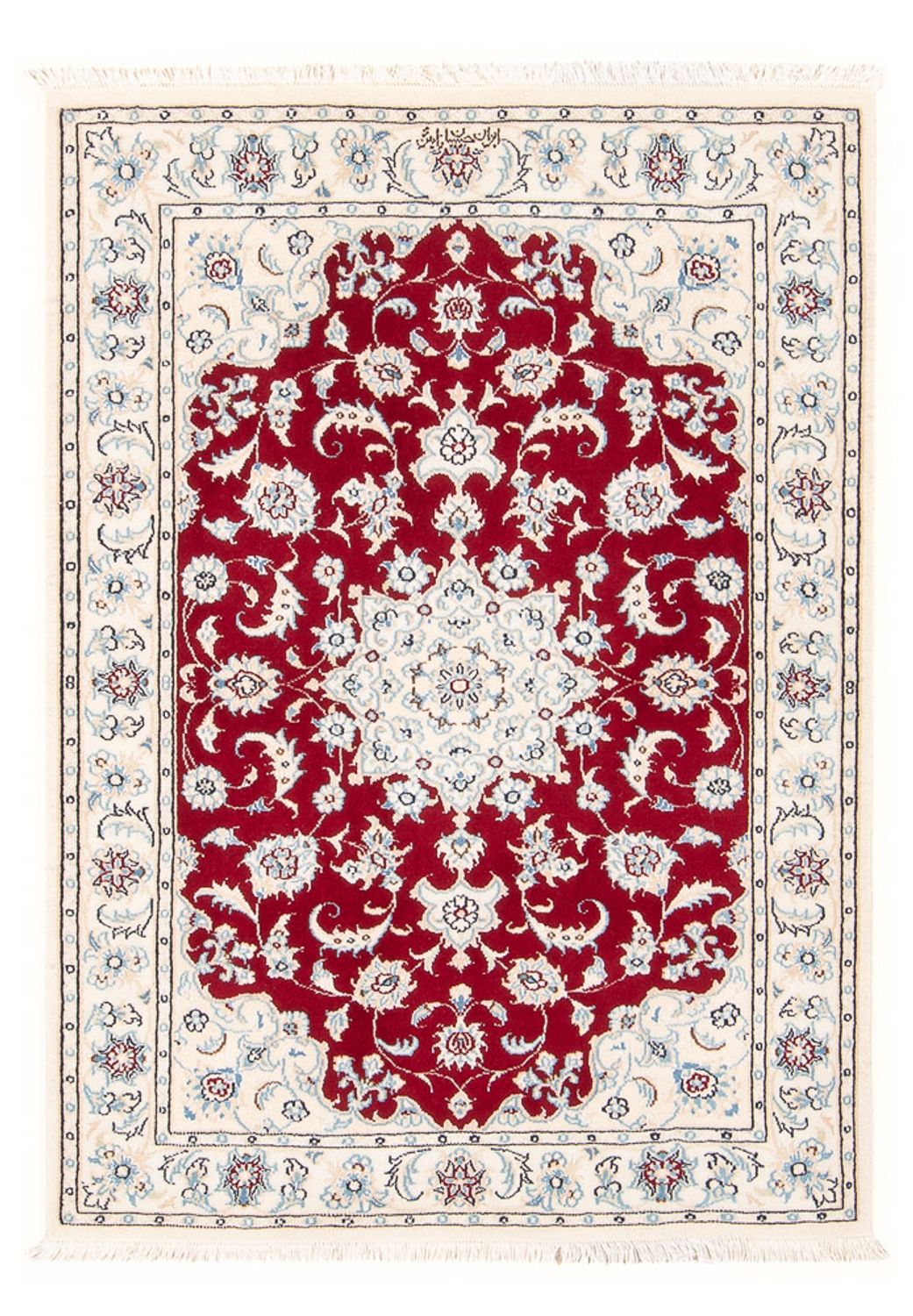 Perser Rug - Nain - Premium - 119 x 80 cm - red