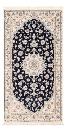 Perser Rug - Nain - Premium - 137 x 73 cm - dark blue