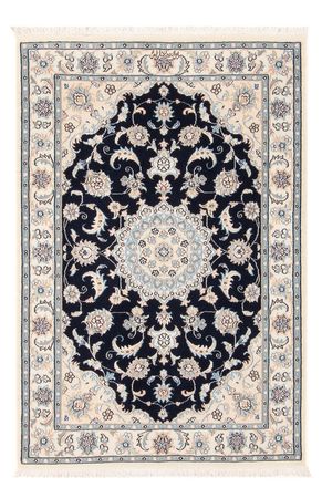 Perser Rug - Nain - Premium - 122 x 81 cm - dark blue