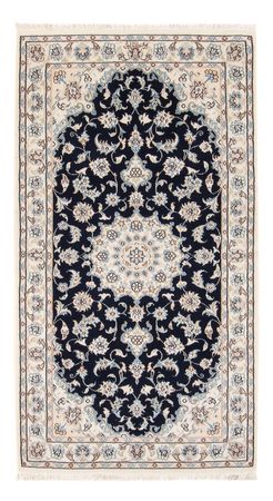 Perser Rug - Nain - Premium - 140 x 70 cm - dark blue