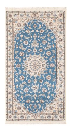 Perser Rug - Nain - Premium - 138 x 76 cm - light blue