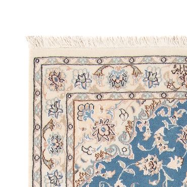 Perser Rug - Nain - Premium - 138 x 76 cm - light blue