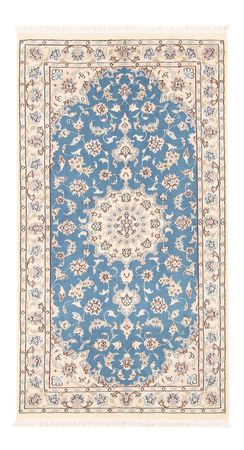 Perser Rug - Nain - Premium - 138 x 76 cm - light blue