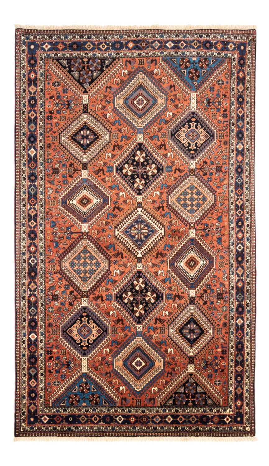 Perser Rug - Nomadic - 244 x 153 cm - red