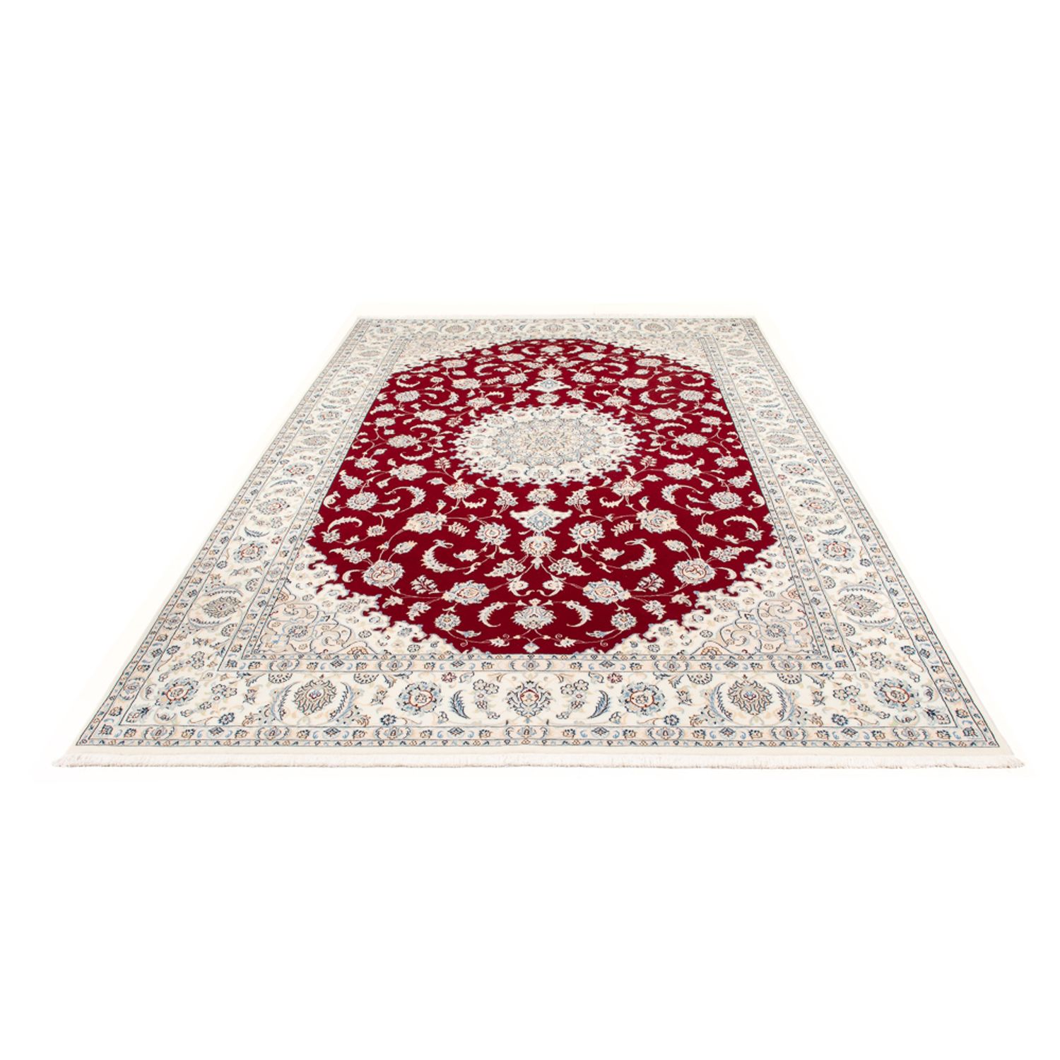 Perser Rug - Nain - Premium - 308 x 196 cm - red