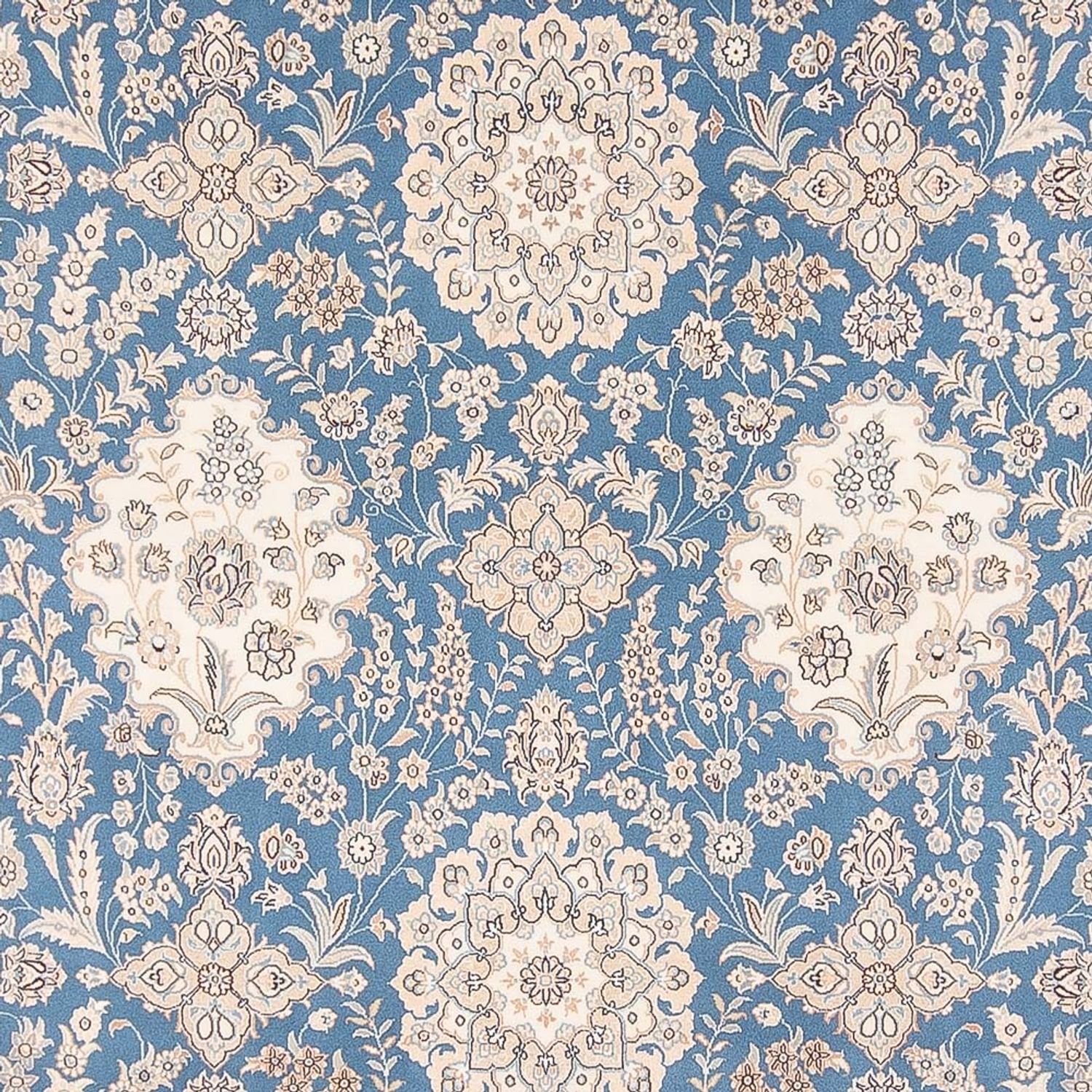 Perser Rug - Nain - Premium - 348 x 245 cm - light blue