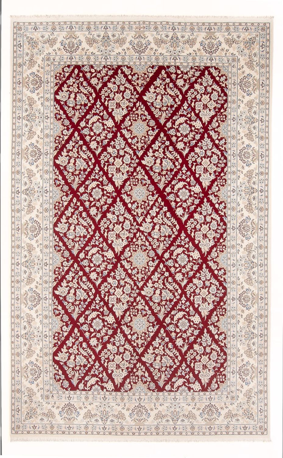 Perser Rug - Nain - Premium - 292 x 198 cm - red