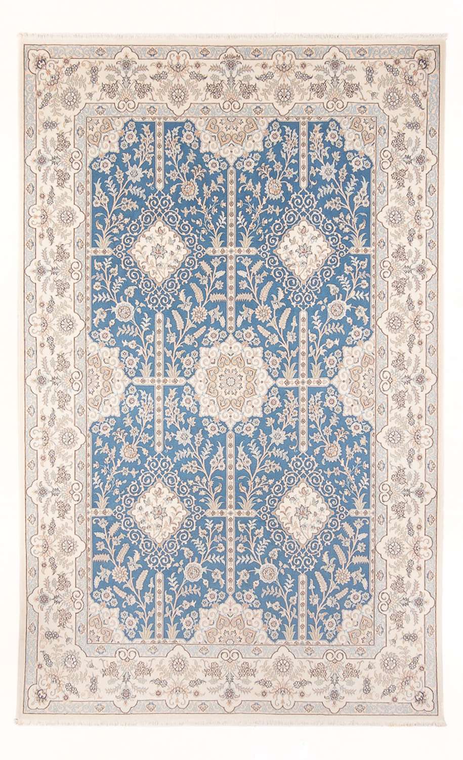 Perser Rug - Nain - Premium - 300 x 198 cm - light blue