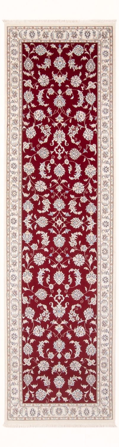 Runner Perser Rug - Nain - Premium - 298 x 80 cm - red