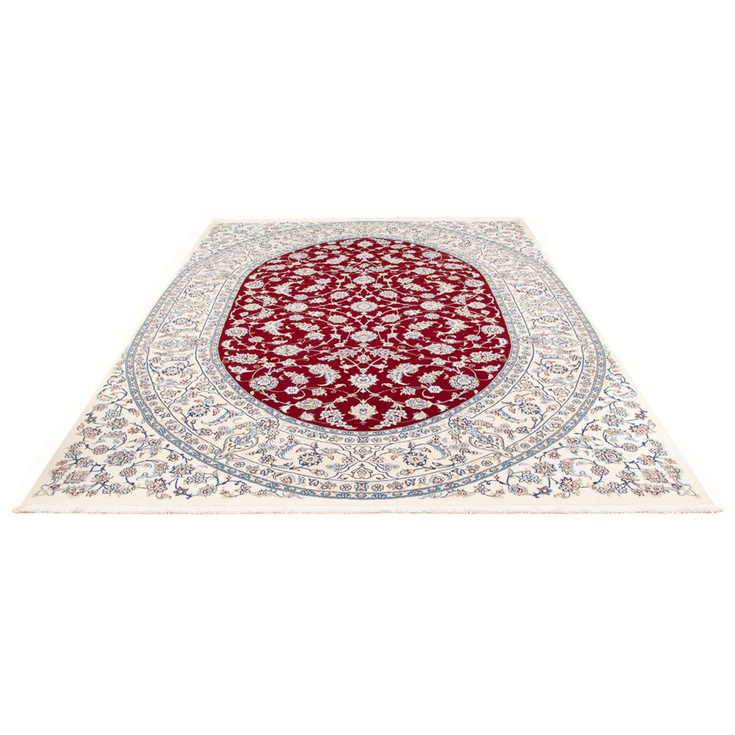 Perser Rug - Nain - Premium - 297 x 203 cm - red