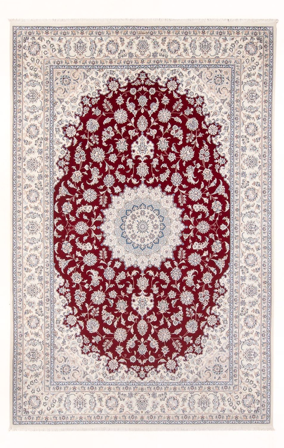 Perser Rug - Nain - Premium - 293 x 200 cm - red