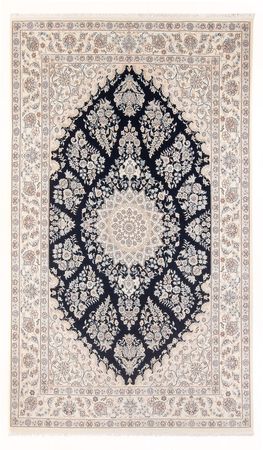 Perser Rug - Nain - Premium - 302 x 197 cm - dark blue