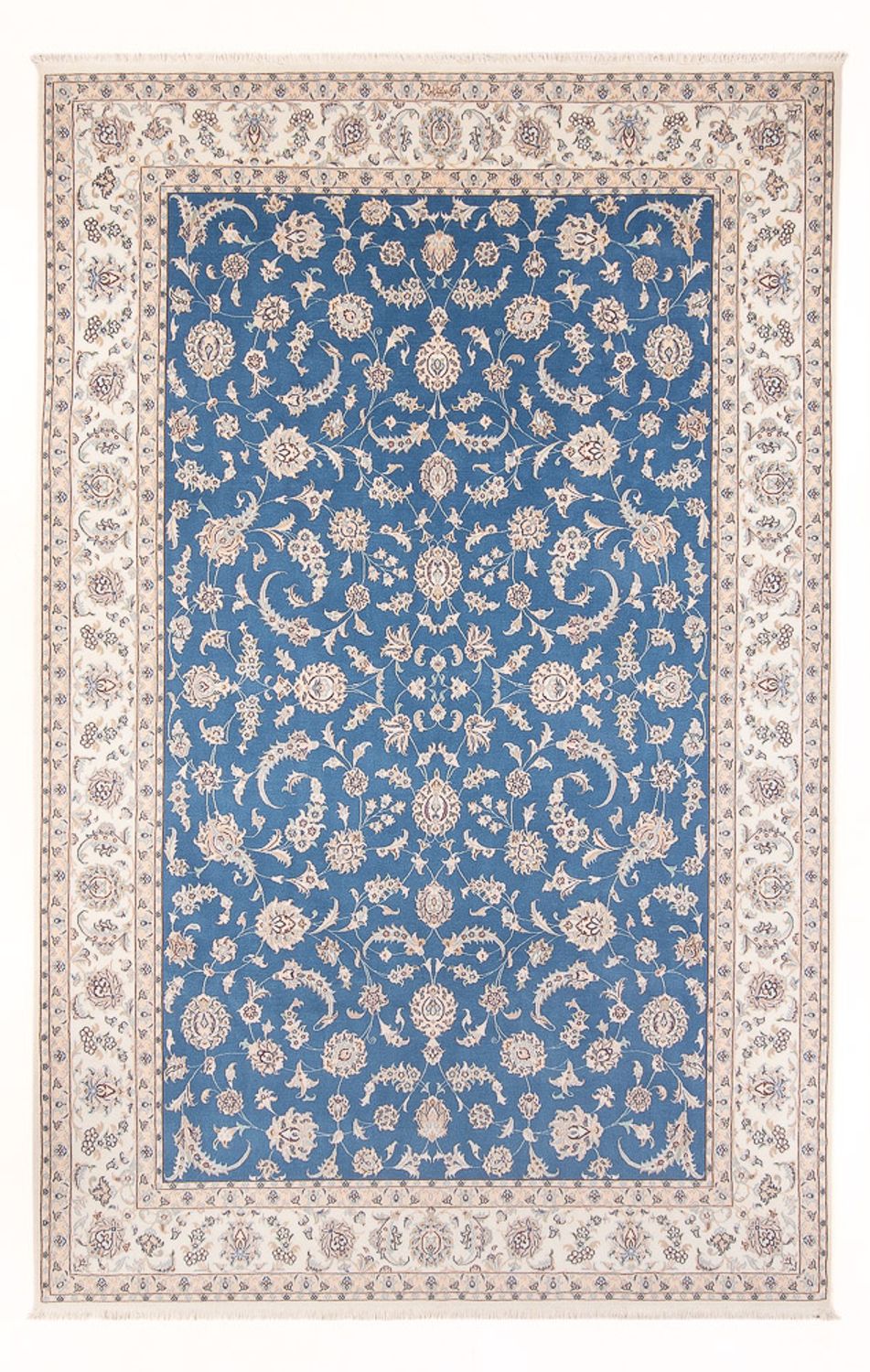 Perser Rug - Nain - Premium - 302 x 203 cm - light blue