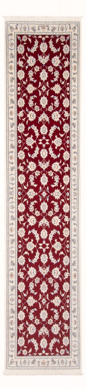 Runner Perser Rug - Nain - Premium - 297 x 83 cm - red