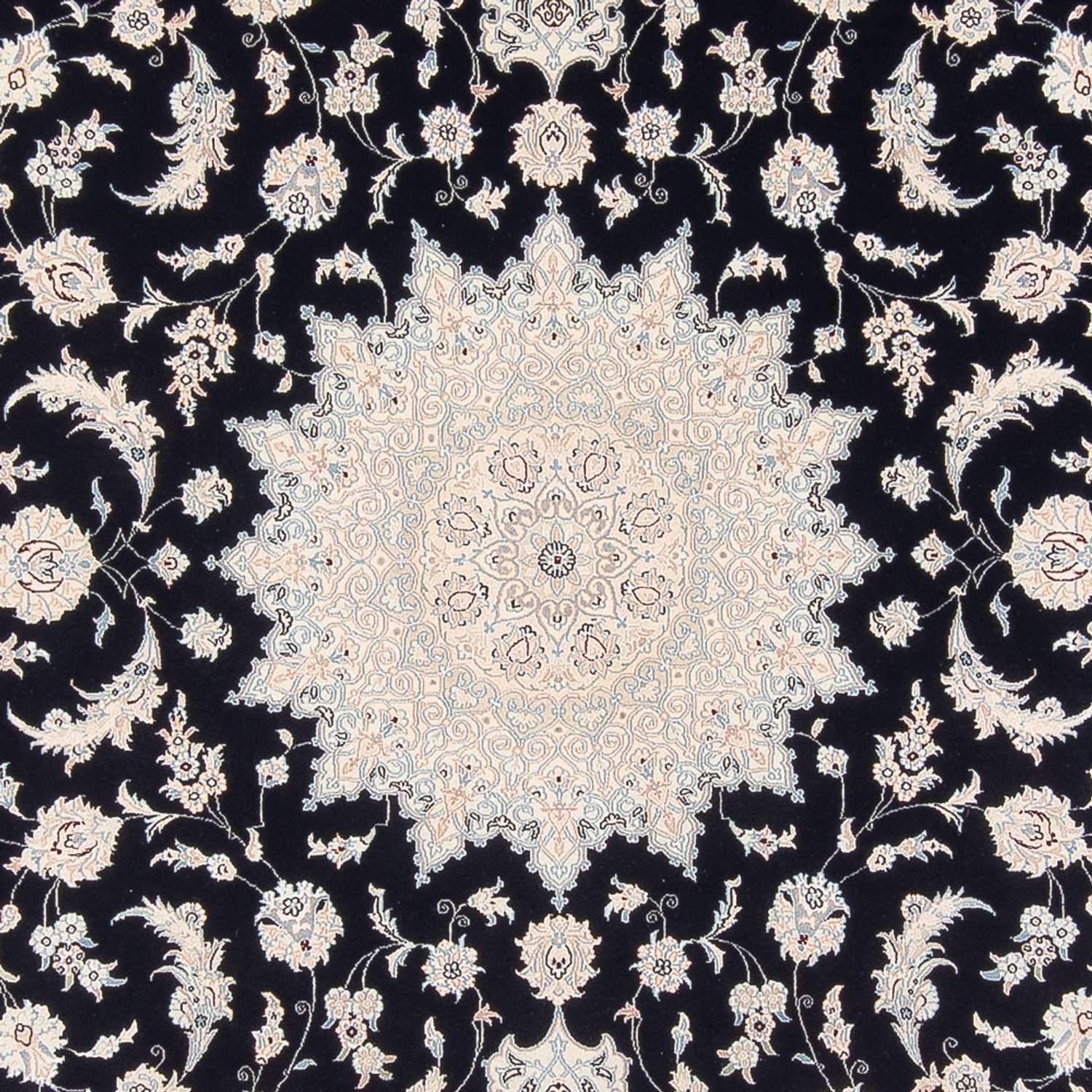 Perser Rug - Nain - Premium - 340 x 246 cm - dark blue