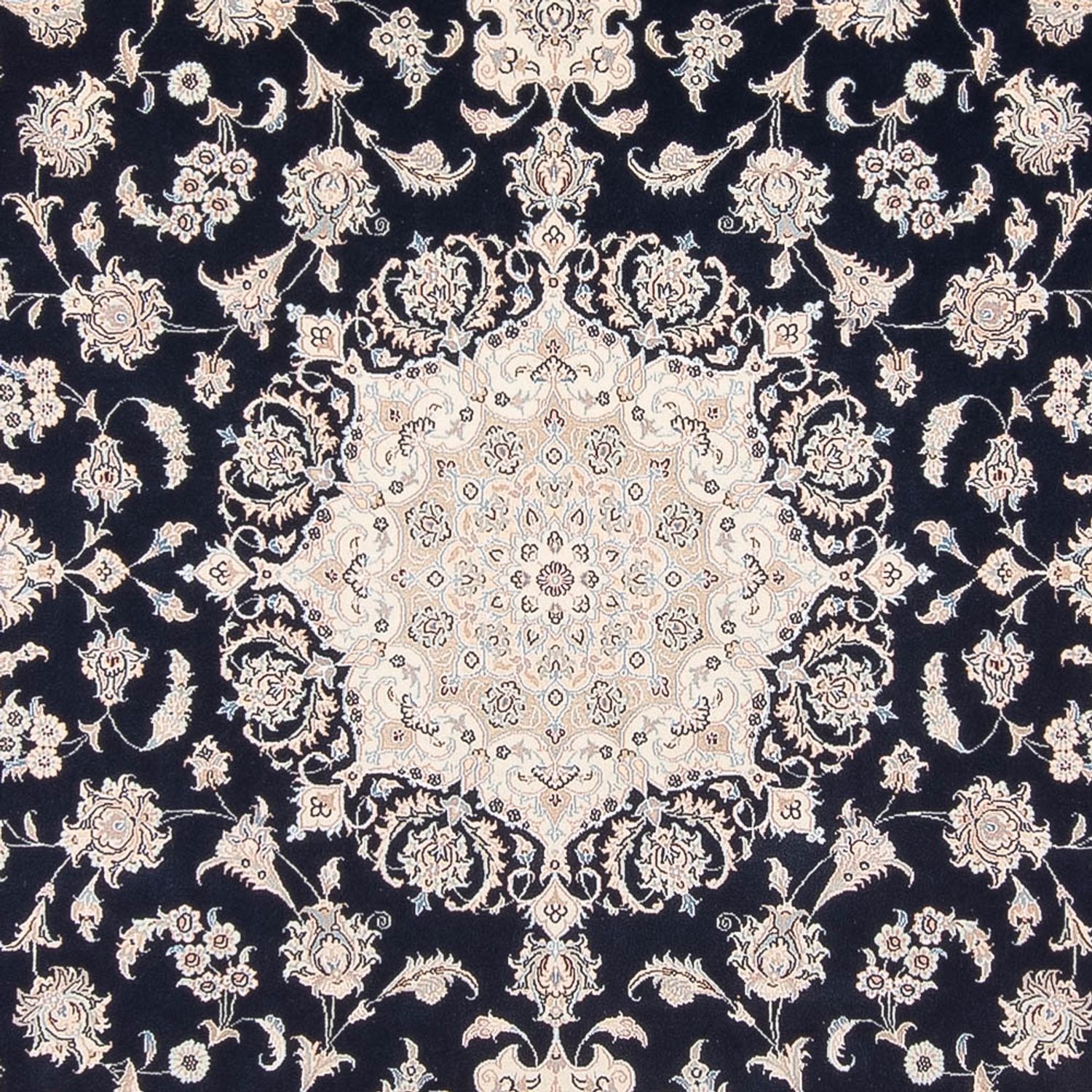 Perser Rug - Nain - Premium - 305 x 248 cm - dark blue