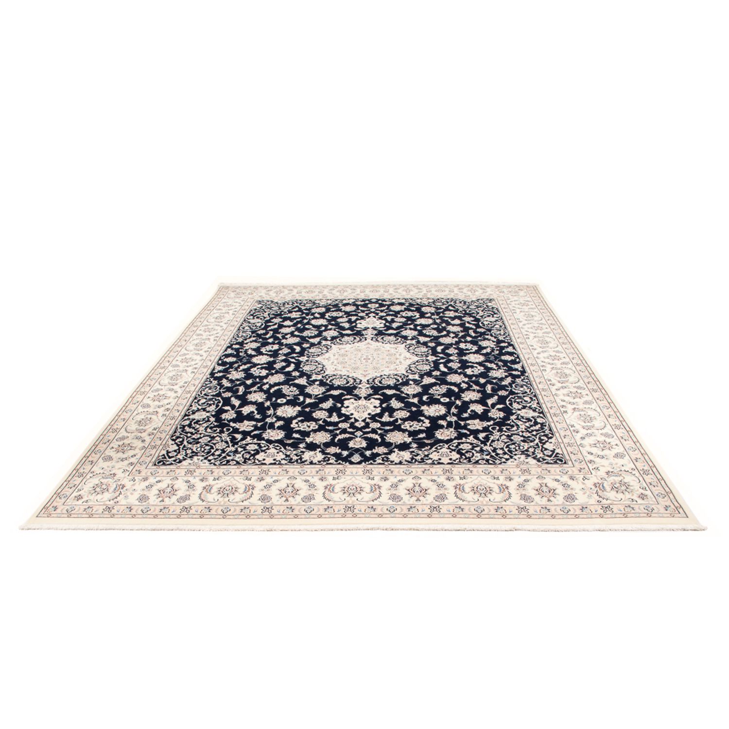 Perser Rug - Nain - Premium - 305 x 248 cm - dark blue