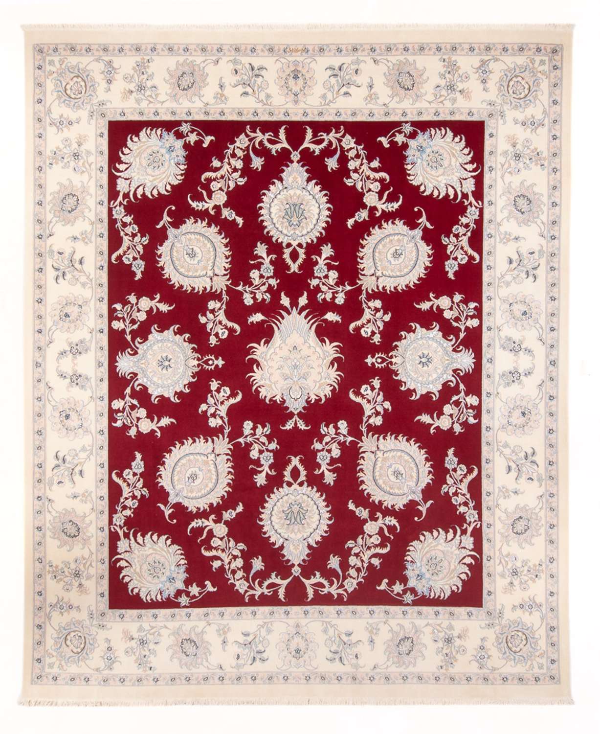 Perser Rug - Nain - Premium - 291 x 247 cm - red