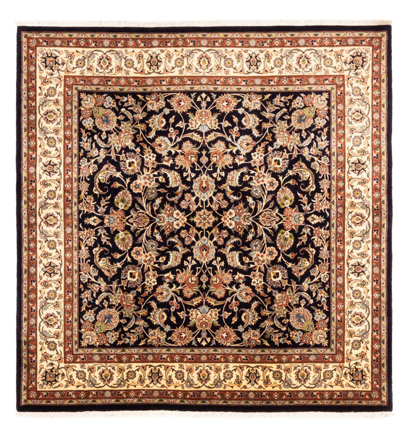 Perser Rug - Classic square  - 217 x 196 cm - dark beige