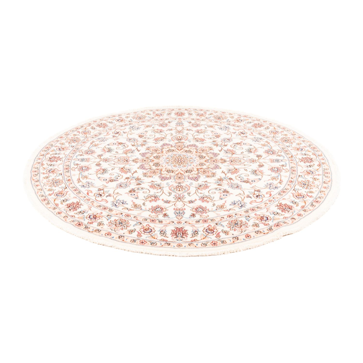 Perser Rug - Tabriz round  - 150 x 150 cm - cream