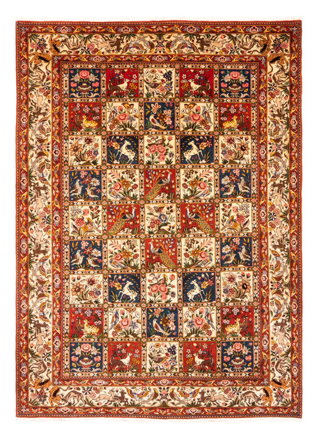 Perser Rug - Nomadic - 291 x 204 cm - dark beige