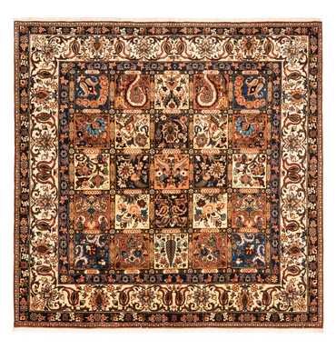 Perser Rug - Nomadic square  - 207 x 199 cm - dark beige