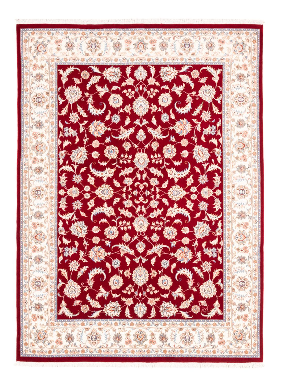 Perser Rug - Tabriz - 200 x 149 cm - red