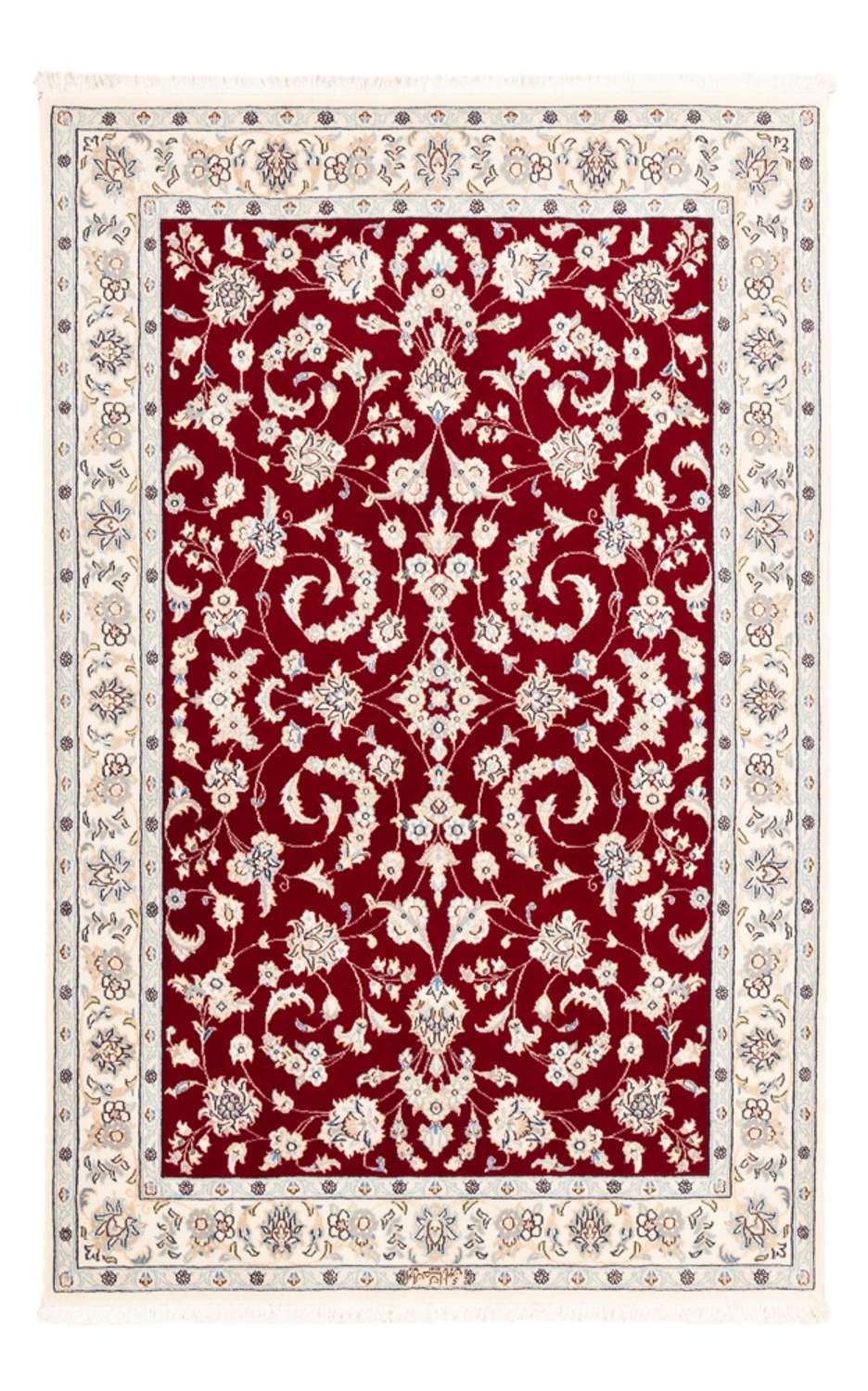 Perser Rug - Nain - Premium - 163 x 108 cm - red