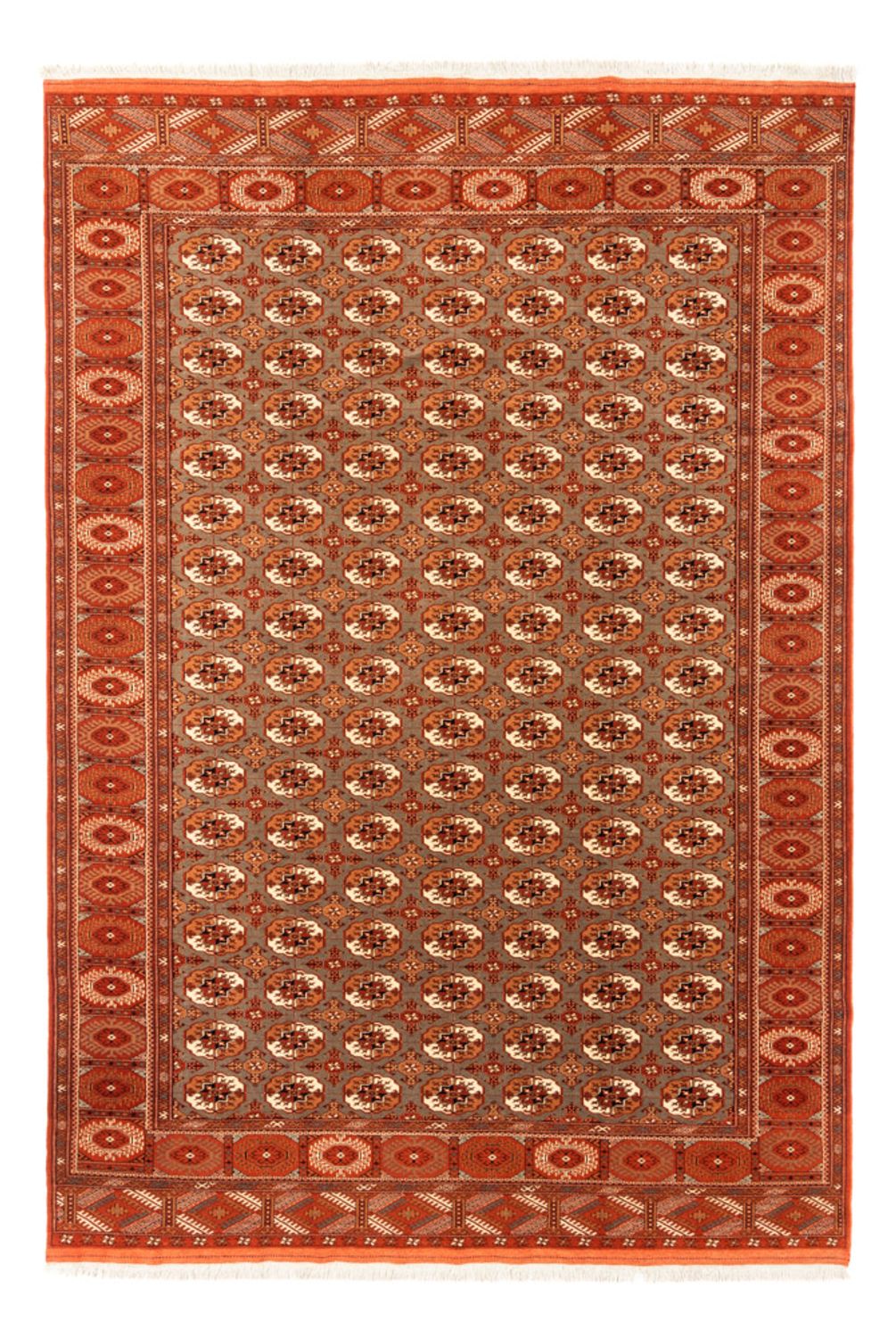 Turkaman Rug - 305 x 205 cm - dark beige