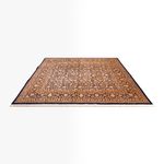 Silk Rug - Ghom Silk - Premium square  - 247 x 243 cm - dark beige