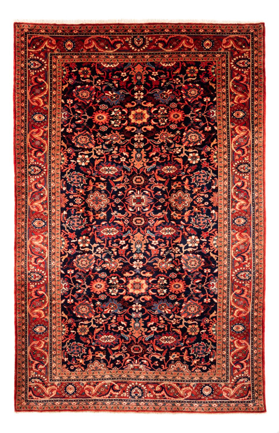 Perser Rug - Nomadic - 316 x 211 cm - bordeaux red