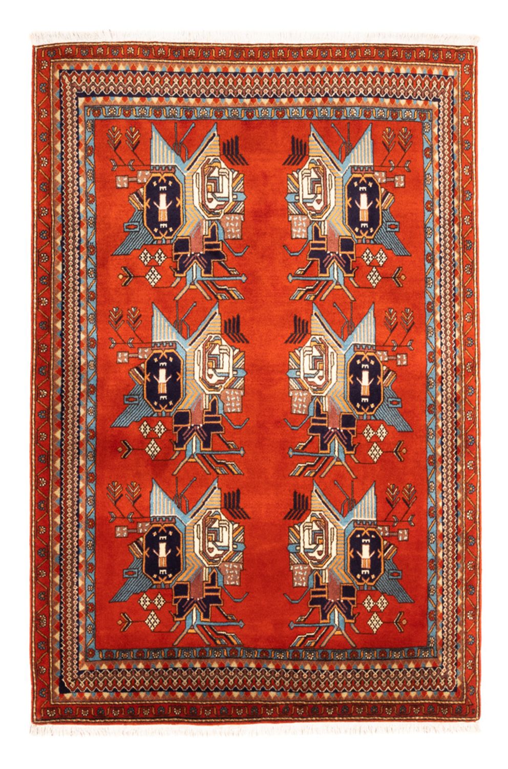 Perser Rug - Nomadic - 165 x 115 cm - red