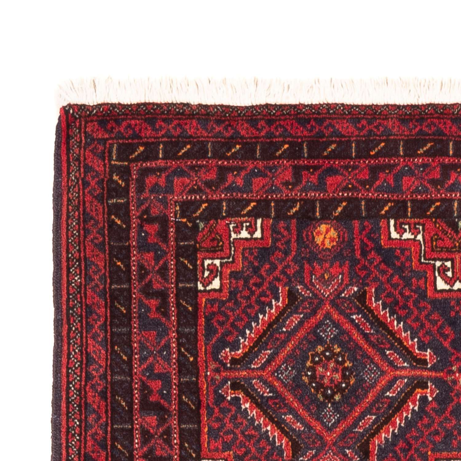 Belutsch Rug - 170 x 92 cm - dark red