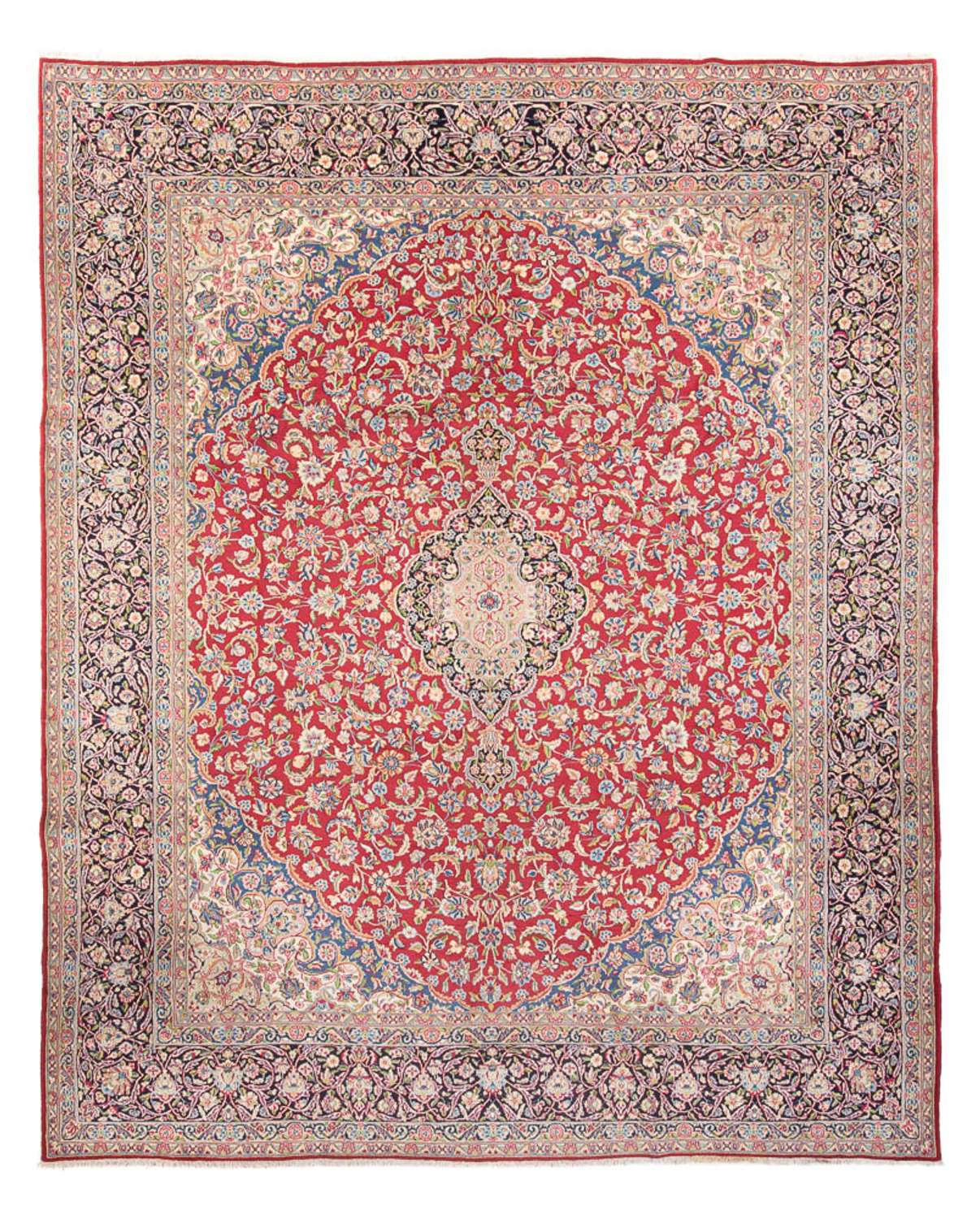 Perser Rug - Keshan - 359 x 280 cm - red