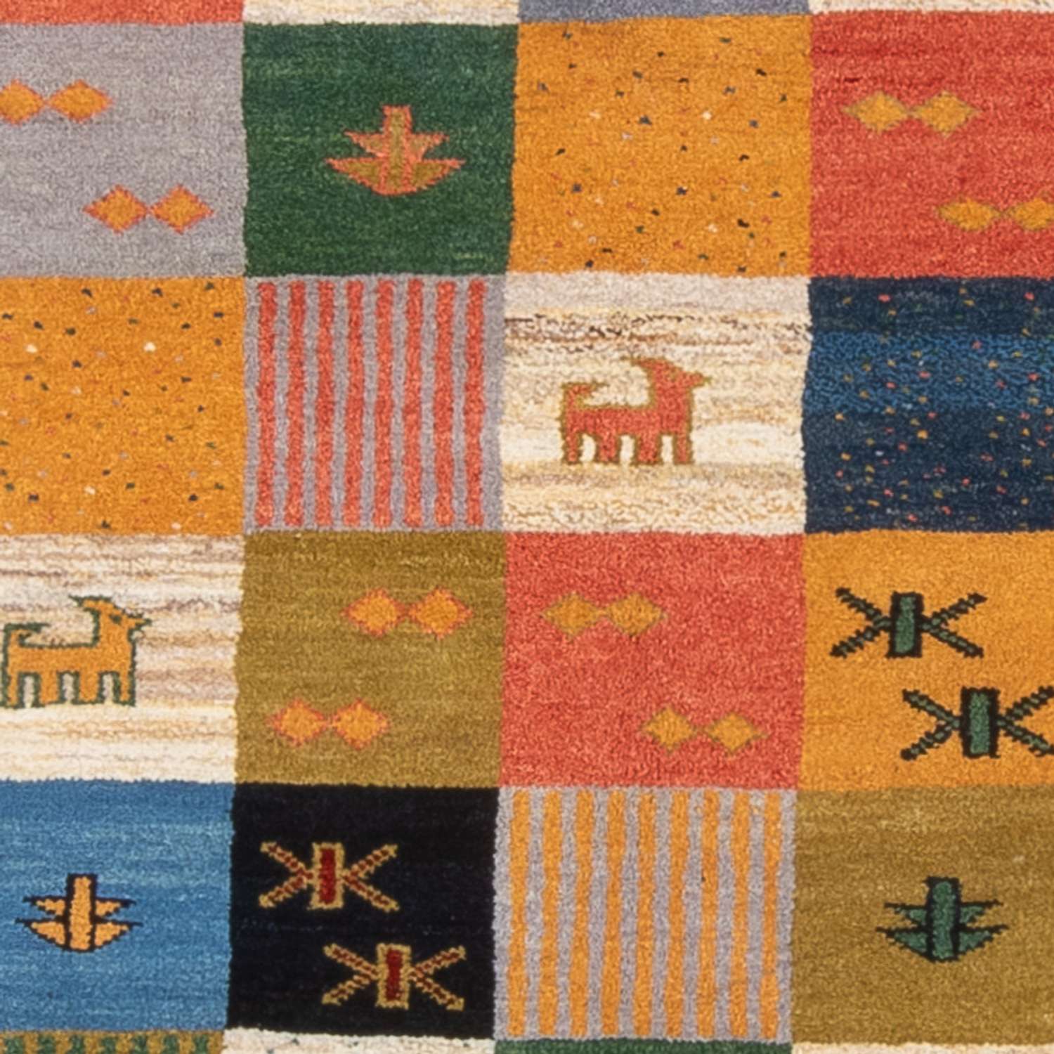 Gabbeh Rug - Perser - 242 x 174 cm - multicolored