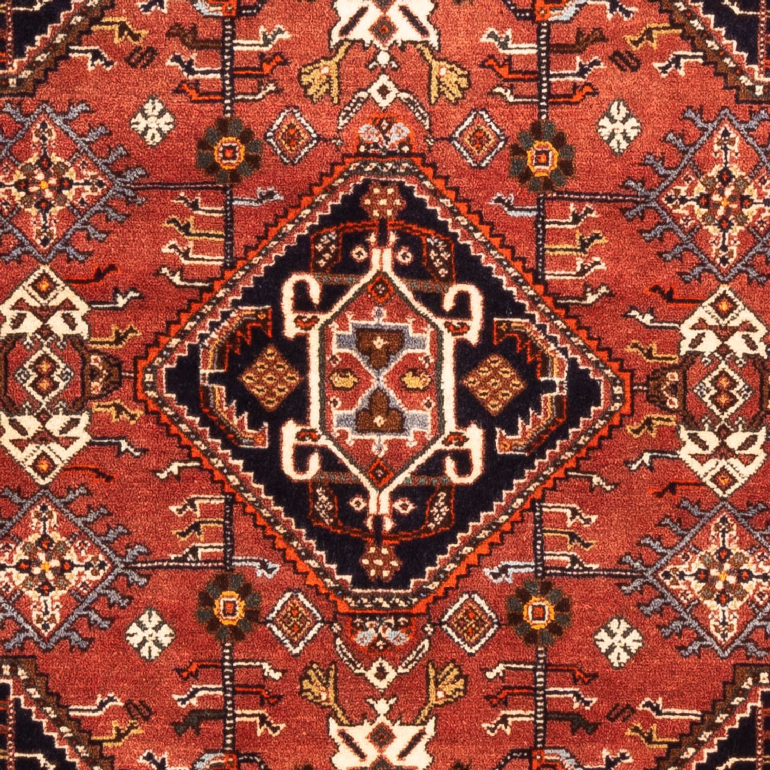 Perser Rug - Nomadic - 148 x 105 cm - red