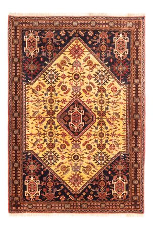 Perser Rug - Nomadic - 150 x 110 cm - yellow