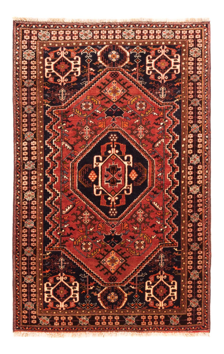 Perser Rug - Nomadic - 154 x 100 cm - rust