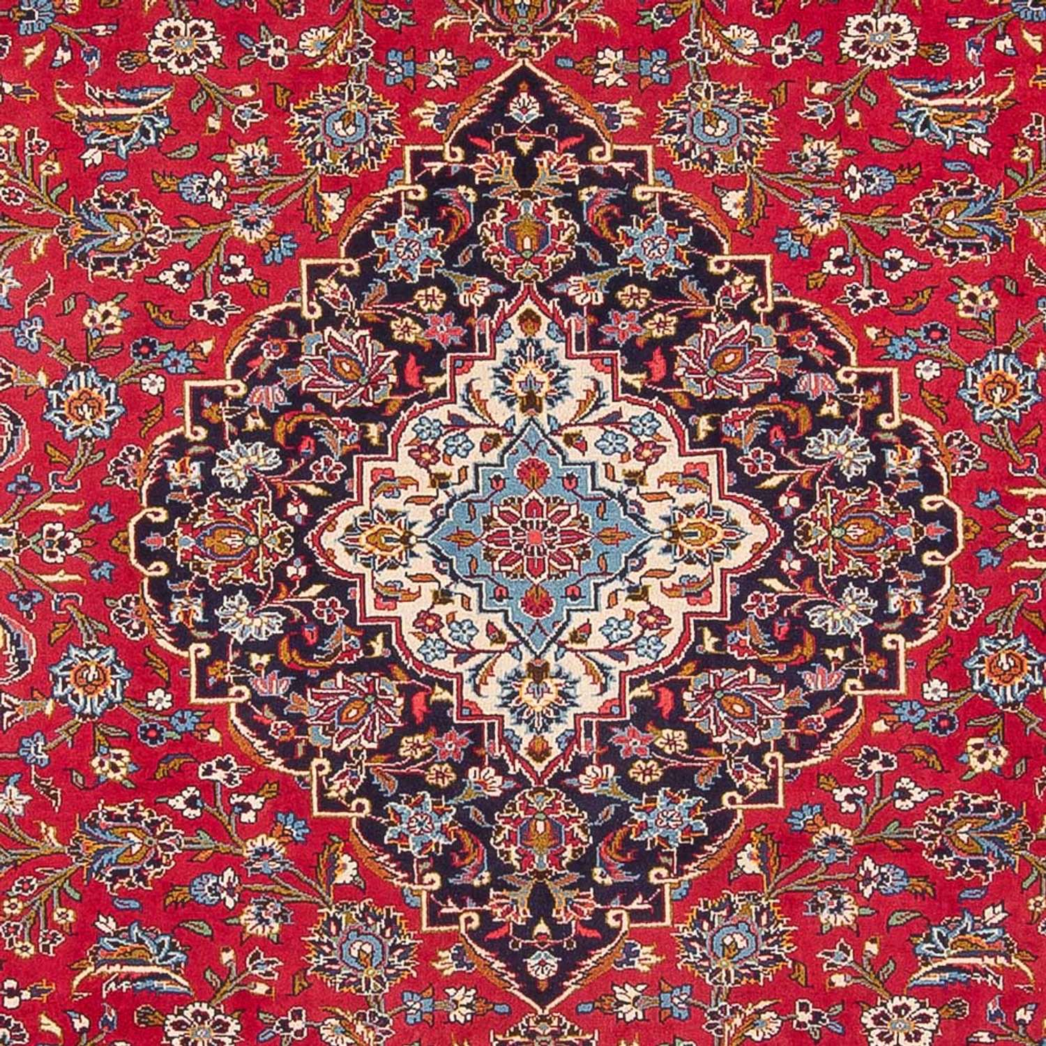 Perser Rug - Keshan - 397 x 300 cm - red