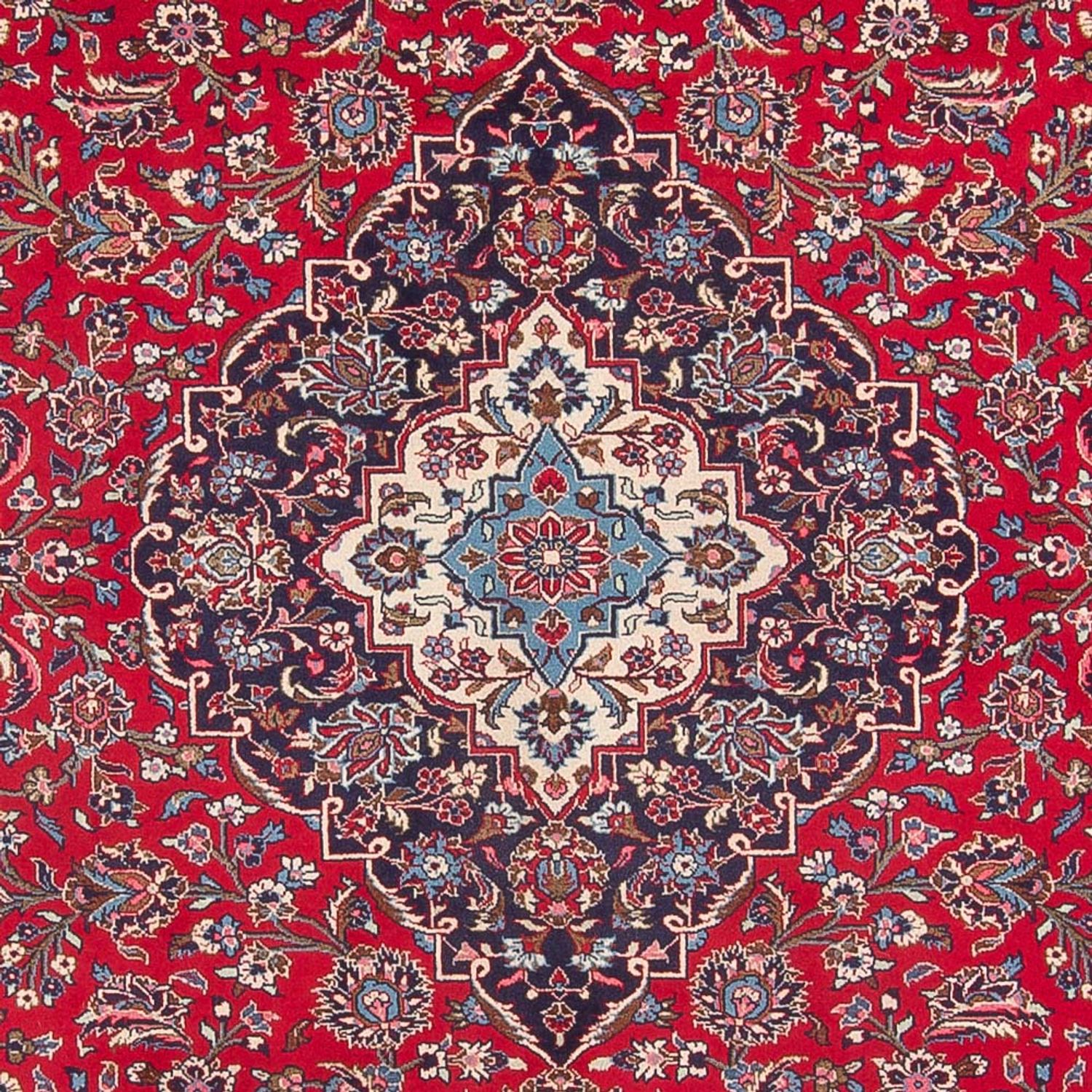 Perser Rug - Keshan - 394 x 292 cm - red