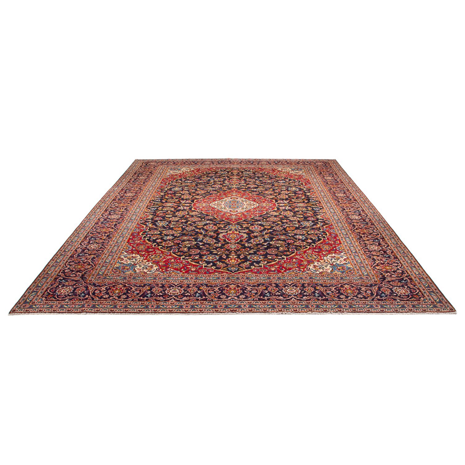 Perser Rug - Keshan - 388 x 300 cm - red