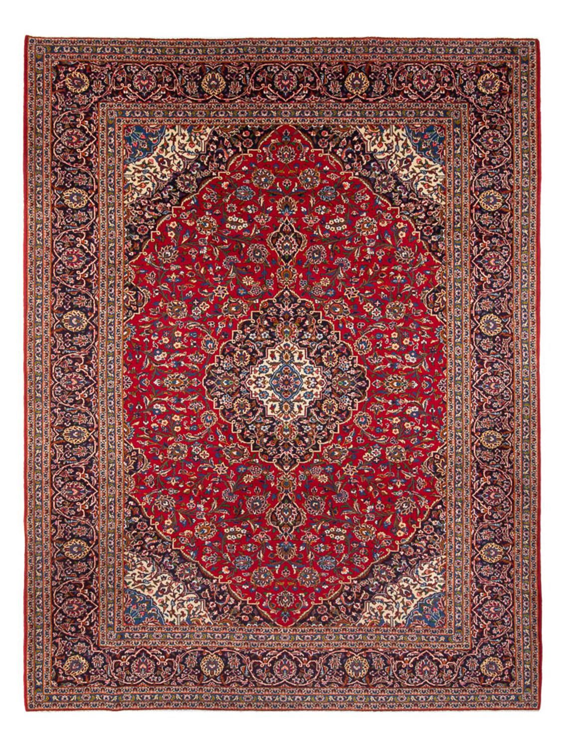 Perser Rug - Keshan - 405 x 297 cm - red